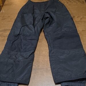 Black Dot Snow/Ski Black‎ Pants Size M Waterproof 100% Nylon Style No O54807